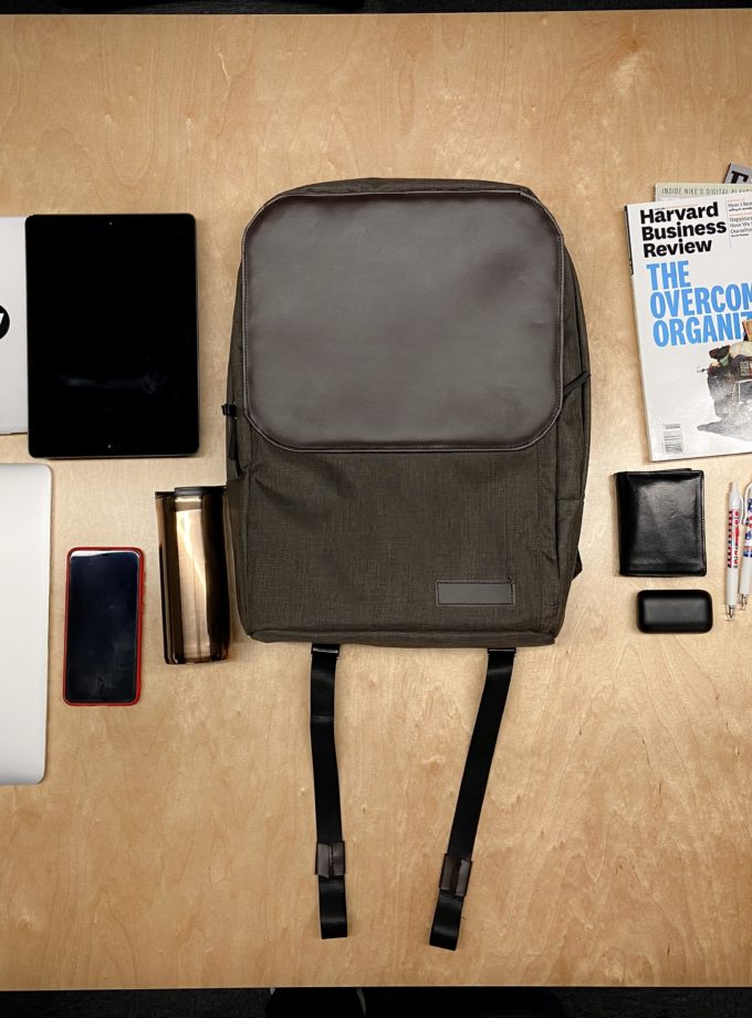 Brief Backpack Coffee