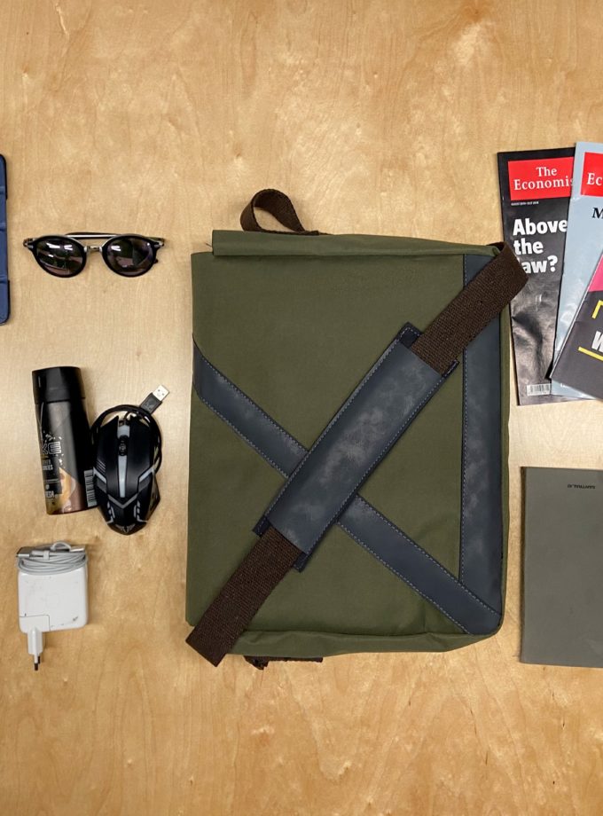 Splash Messenger Khaki